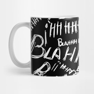 Blah! (Pattern) Mug